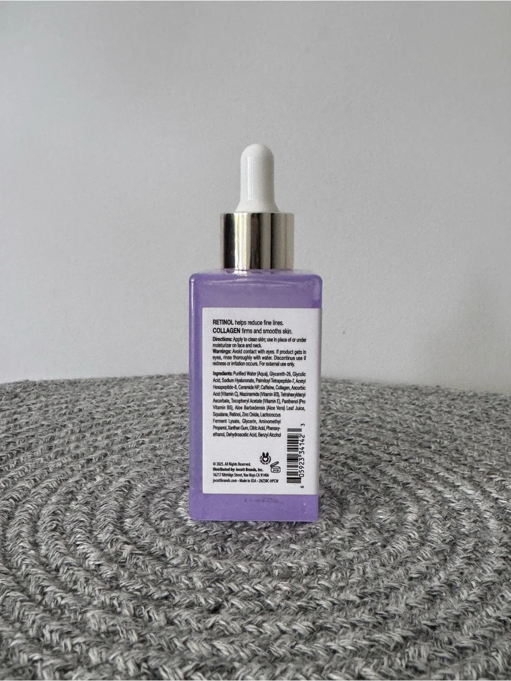 Valjean Labs Overnight Repair Facial Serum - Purple